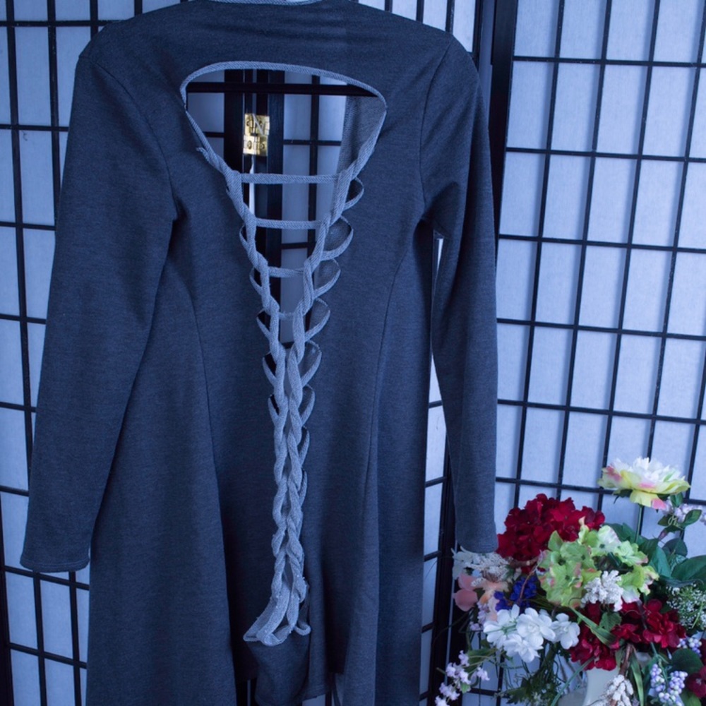 Unique Cardigan Grey